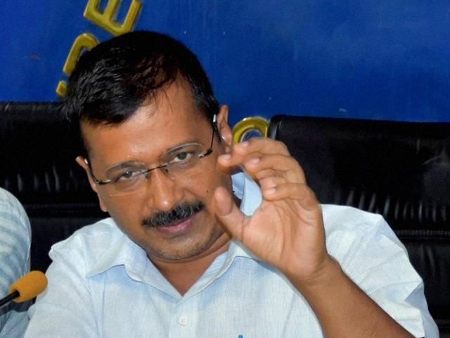 Delhi chief minister Arvind Kejriwal addresses a press conference in New Delhi. (PTI) Delhi chief minister Arvind Kejriwal addresses a press conference in New Delhi. (PTI)