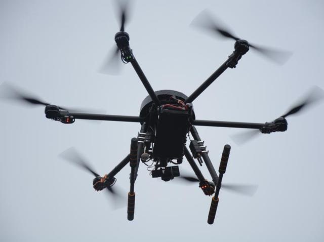 British media reported in February that there were more than 30 incidents last year in which drones were found in or around prisons and items such as drugs, phones and USB drives recovered. (Hindustan Times file) British media reported in February that there were more than 30 incidents last year in which drones were found in or around prisons and items such as drugs, phones and USB drives recovered. (Hindustan Times file)