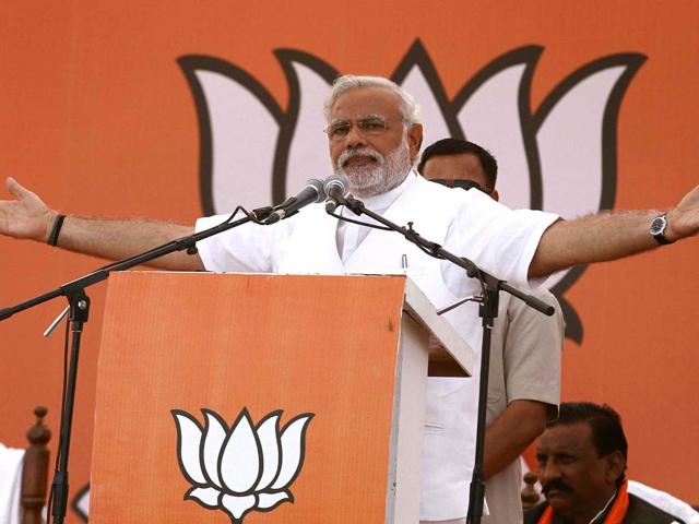 Narendra Modi had addressed a rally in Amethi seeking support for Smriti Irani in the run-up to the 2014 general elections. (PTI File Photo) Narendra Modi had addressed a rally in Amethi seeking support for Smriti Irani in the run-up to the 2014 general elections. (PTI File Photo)
