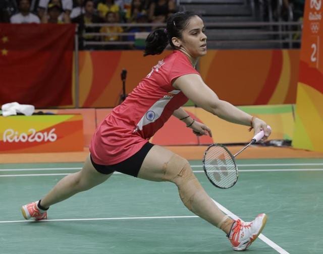 Saina Nehwal, who won bronze at the London Olympics, was touted to be a medal contender at Rio but injured herself leading to an early ouster.(AP)