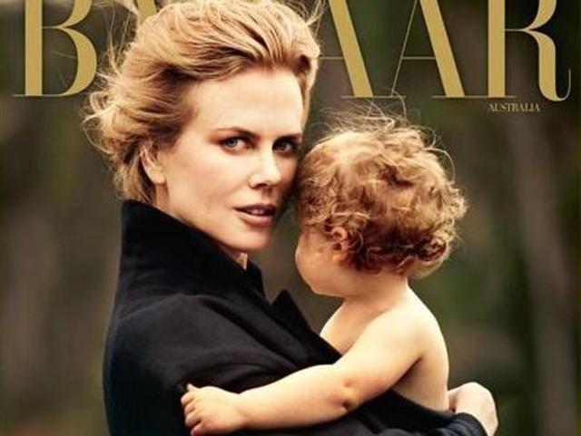 Nicole Kidman’s youngest daughter Faith Margaret was born through surrogacy in 2010. She even featured with her on the cover of Bazaar Magazine.  Apart from Faith, she has daughters Isabella Jane Cruise (23), Sunday Rose (7)  and son Connon Cruise (21). (Twitter) 