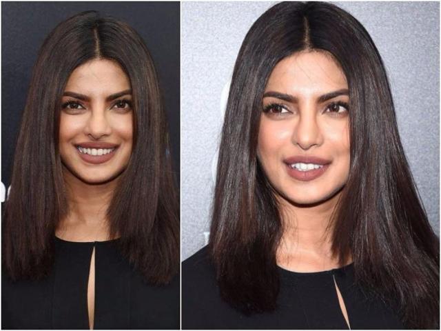 Her long, straight tresses were worn down in a middle-part. (Instagram) Her long, straight tresses were worn down in a middle-part. (Instagram)