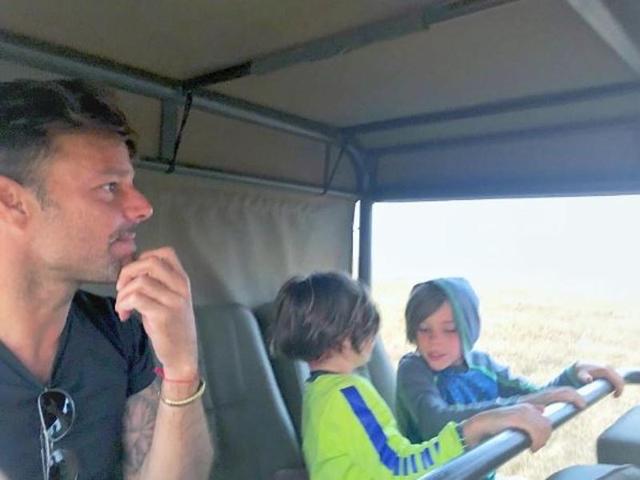 Singer Ricky Martin’s twin boys Valentino and Matteo were born in 2008 through a surrogate mother. When one of Ricky’s kids asked him if he was ‘in his belly’ he told him, ‘You were in my heart and you are still in my heart’. (Instagram) 
