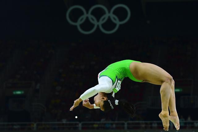 Dipa Karmakar competes in the qualifying for the women's Beam event of the Artistic Gymnastics at the Olympic Arena in Rio de Janeiro. (AFP Photo) Dipa Karmakar competes in the qualifying for the women's Beam event of the Artistic Gymnastics at the Olympic Arena in Rio de Janeiro. (AFP Photo)