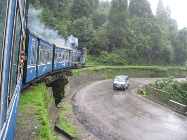 The section between Siliguri and Kurseong, known as the Darjeeling Steam Tramways, opened on August 23, 1880. (Wikipedia)