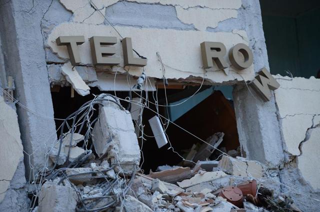 A damaged house is seen after a strong earthquake hit Amatrice, Italy. (AFP) A damaged house is seen after a strong earthquake hit Amatrice, Italy. (AFP)