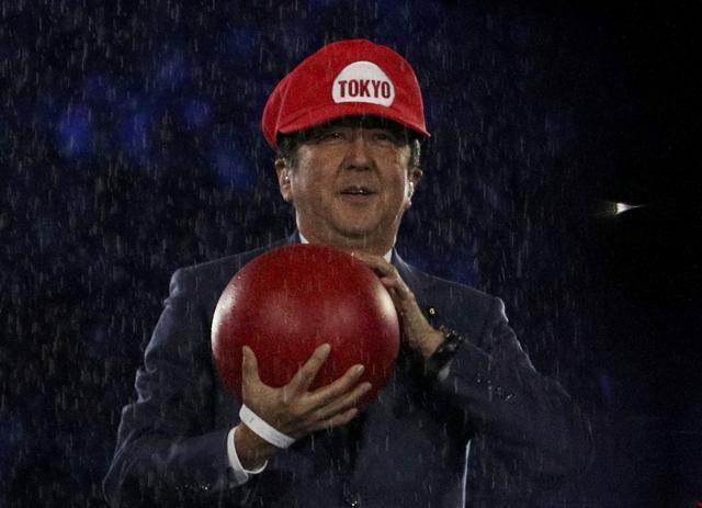 Shinzo Abe’s appearance as Super Mario was received positively on social media, setting a light-hearted tone for Tokyo 2020. (AFP) Shinzo Abe’s appearance as Super Mario was received positively on social media, setting a light-hearted tone for Tokyo 2020. (AFP)