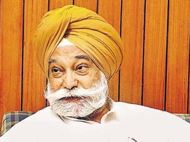 Former Vidhan Sabha deputy speaker Bir Devinder Singh(HT File Photo)
