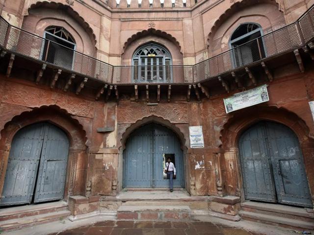 The maintenance and upkeep of the 324-year-old building is a challenge. (Ravi Choudhary/HT PHOTO) The maintenance and upkeep of the 324-year-old building is a challenge. (Ravi Choudhary/HT PHOTO)