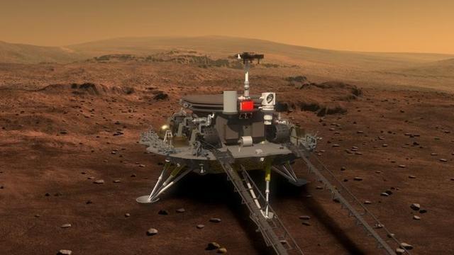 Concept portrayal of China's Mars rover and lander released by lunar probe and space project centre of Chinese State Administration of Science, Technology and Industry for National Defence. (Reuters) Concept portrayal of China's Mars rover and lander released by lunar probe and space project centre of Chinese State Administration of Science, Technology and Industry for National Defence. (Reuters)