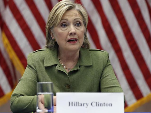 Democratic presidential candidate Hillary Clinton (AP Photo) Democratic presidential candidate Hillary Clinton (AP Photo)