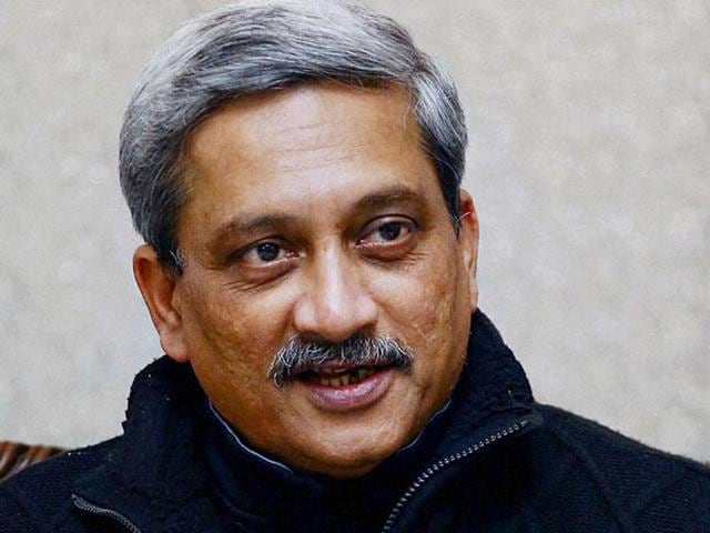 File photo of defence minister Manohar Parrikar.(PTI)