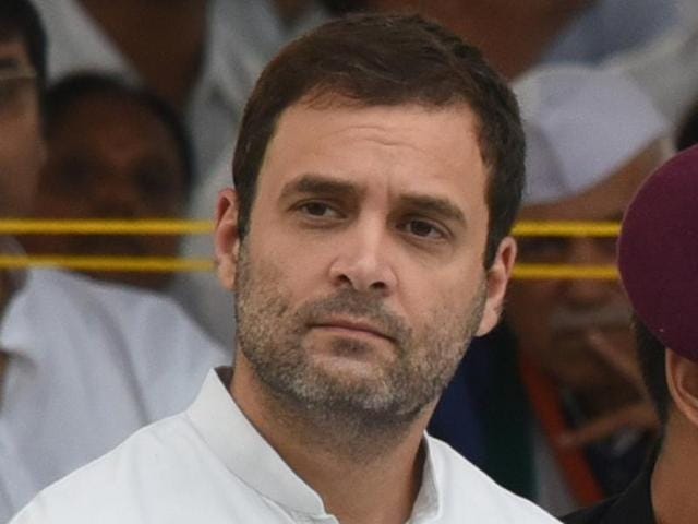 A Rashtriya Swayamsewak Sangh worker filed a defamation complaint before a Thane district court in 2014 alleging the Congress vice-president had said “RSS had assassinated Mahatma Gandhi” during an election rally in Bhiwandi. (Virendra Singh Gosain/HT Photo) A Rashtriya Swayamsewak Sangh worker filed a defamation complaint before a Thane district court in 2014 alleging the Congress vice-president had said “RSS had assassinated Mahatma Gandhi” during an election rally in Bhiwandi. (Virendra Singh Gosain/HT Photo)