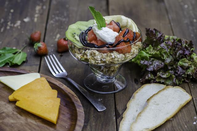 A Cereal Bowl at Boveda Bistro.