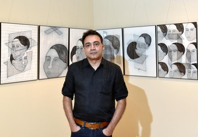 Artist Yayati Godbole (Photo: Kunal Patil/HT)