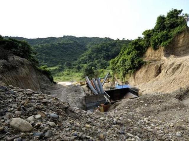 Shivalik foothills of Sukhchainpur village near Talwara in Hoshiarpur district (HT File Photo) Shivalik foothills of Sukhchainpur village near Talwara in Hoshiarpur district (HT File Photo)