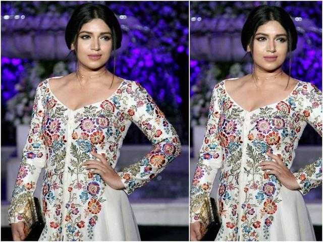 Bollywood actress Bhumi Pednekar walked the ramp on Wednesday. (Instagram) Bollywood actress Bhumi Pednekar walked the ramp on Wednesday. (Instagram)