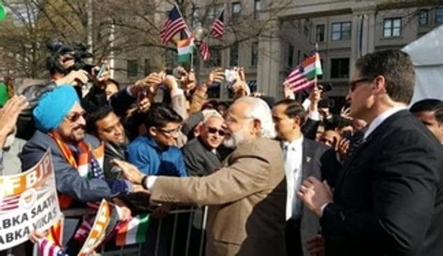 Some of the organisations who are hosting the series of events were instrumental in making Prime Minister Narendra Modi’s trip to the US last September a success. (Twitter/@PMOIndia) Some of the organisations who are hosting the series of events were instrumental in making Prime Minister Narendra Modi’s trip to the US last September a success. (Twitter/@PMOIndia)