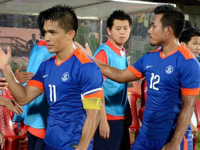India on Thursday named a 28-strong list of probables for the upcoming international friendly against Puerto Rico (PTI Photo) India on Thursday named a 28-strong list of probables for the upcoming international friendly against Puerto Rico (PTI Photo)