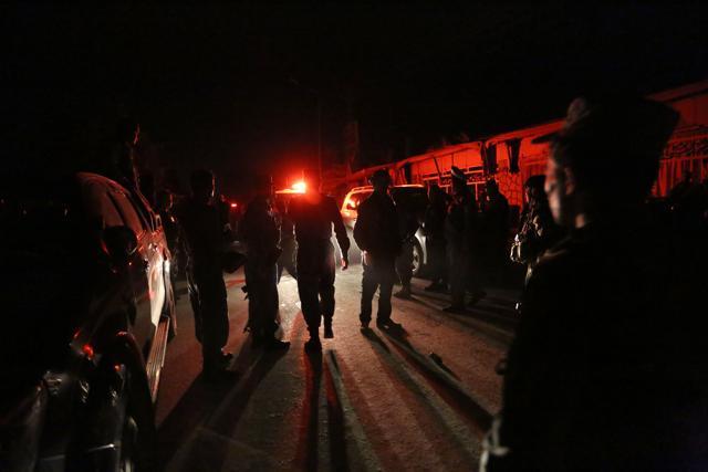 Afghan security forces rush to respond to an attack on the campus of the American University in Kabul. (AP Photo) Afghan security forces rush to respond to an attack on the campus of the American University in Kabul. (AP Photo)