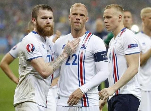 Iceland, in their first major international tournament, surpassed all expectations by reaching the quarterfinal of the Euro Championships.(REUTERS Photo) Iceland, in their first major international tournament, surpassed all expectations by reaching the quarterfinal of the Euro Championships.(REUTERS Photo)