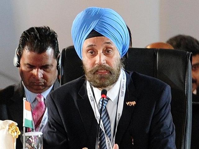 A 1980-batch Indian Foreign Service officer, Sarna will take over from Arun Kumar Singh who retires August end. (AFP) A 1980-batch Indian Foreign Service officer, Sarna will take over from Arun Kumar Singh who retires August end. (AFP)