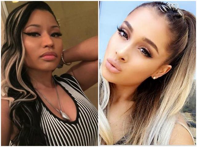 Nicki Minaj Ariana Grande To Perform Single Side To Side At Mtv Awards Hindustan Times