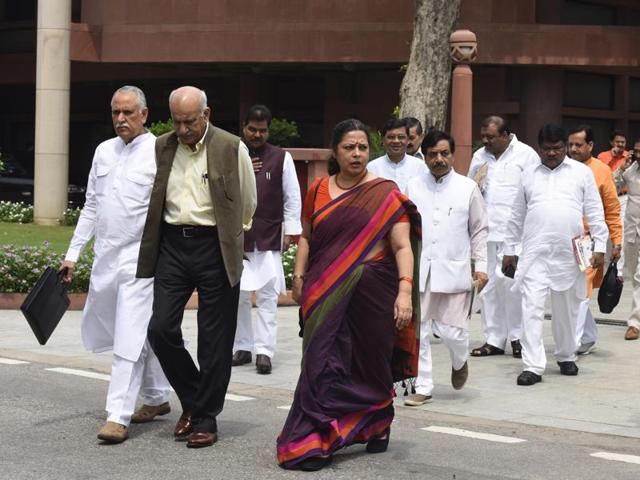 While most of the government staff will be off for an extended weekend the ministers and officials will review their work and share ideas on governance and economy.(Sonu Mehta/HT PHOTO)