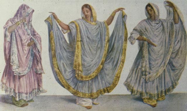 A picture of nautch girls from Pran Nevile’s book, Nautch Girls of the Raj. The book is about their role in the social and cultural life of India in the 18th and 19th century. A picture of nautch girls from Pran Nevile’s book, Nautch Girls of the Raj. The book is about their role in the social and cultural life of India in the 18th and 19th century.