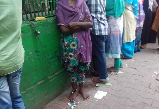 Mentally ill are often brought to the dargah after medical treatment fails, according to families. (HT Photo)