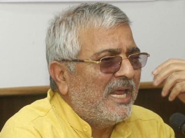 AAP MP Dharamvira Gandhi(HT File Photo)