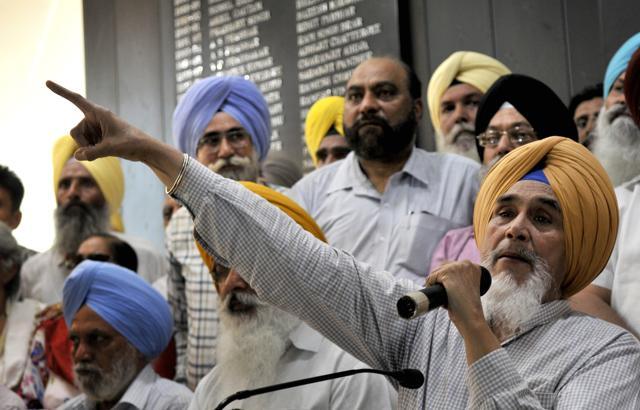 Chhotepur at his press conference in Chandigarh on Friday. (Ravi Kumar/HT Photo) Chhotepur at his press conference in Chandigarh on Friday. (Ravi Kumar/HT Photo)
