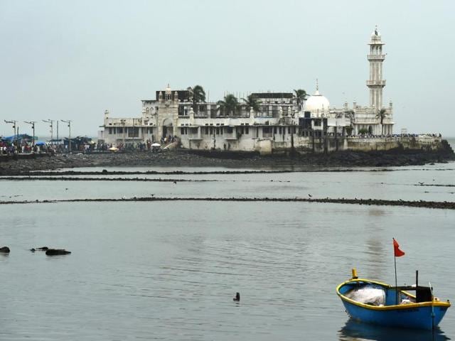 A general view of the Haji Ali Dargah is pictured in Mumbai.(AFP)