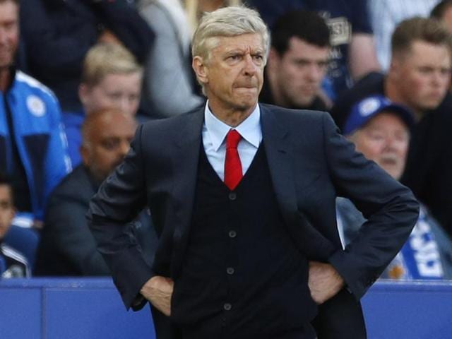 Arsenal manager Arsene Wenger in action during the Premier League. (REUTERS) Arsenal manager Arsene Wenger in action during the Premier League. (REUTERS)