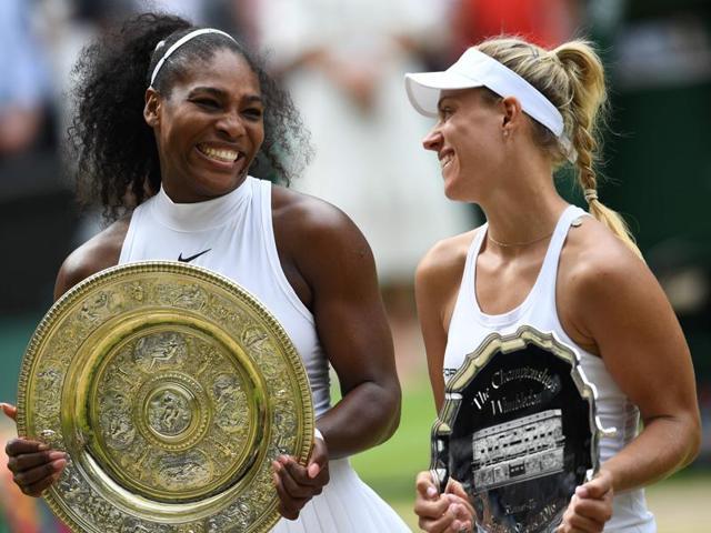 Kerber and Williams have already split the two Grand Slam finals they’ve played this year, with the German closing in on Serena’s World No 1 ranking. (AFP)