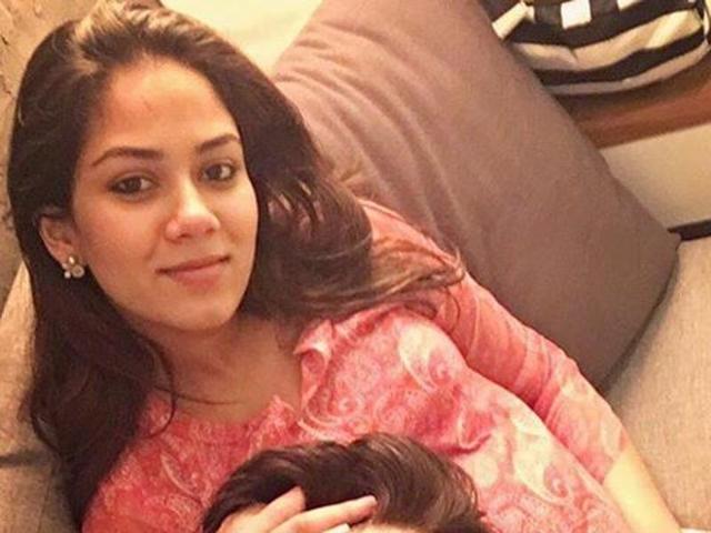 Shahid Kapoor and Mira Rajput are now proud parents of a sweet little girl. She was born Friday evening in Mumbai. Take a look at other cute-little bundles of joy from the house of Bollywood. (Facebook)