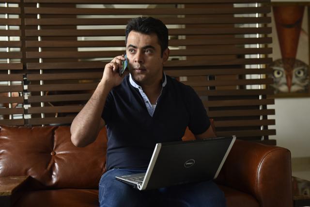 Delhi businessman Rishab Thakral suffered a sudden spell of dizziness at the end of a sea cruise in Singapore a few months ago. (Saumya Khandelwal/HT Photo) Delhi businessman Rishab Thakral suffered a sudden spell of dizziness at the end of a sea cruise in Singapore a few months ago. (Saumya Khandelwal/HT Photo)