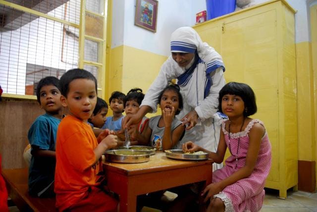 Sishu Bhavan, a place for children near the Mother House at the Missionaries of Charity’s office in Kolkata. (Indranil Bhoumik/Mint)