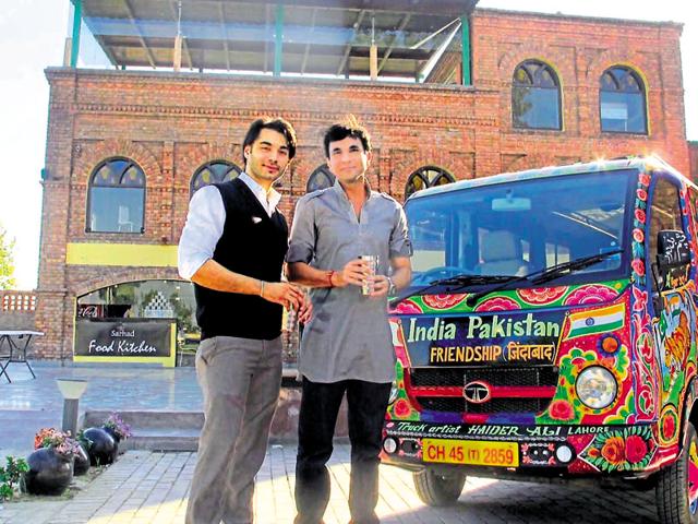 Promoter Aman Jaspal’s Sarhad is one of the 10 restaurants invited from across the world.(HT Photo)