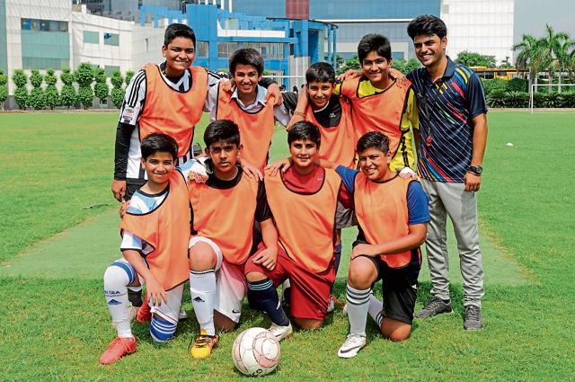 The team, which has seven players, has been practising for the tournament for the past four months. The players feel that it is a chance for them to test the best teams. (Burhaan Kinu/HT Photo) The team, which has seven players, has been practising for the tournament for the past four months. The players feel that it is a chance for them to test the best teams. (Burhaan Kinu/HT Photo)