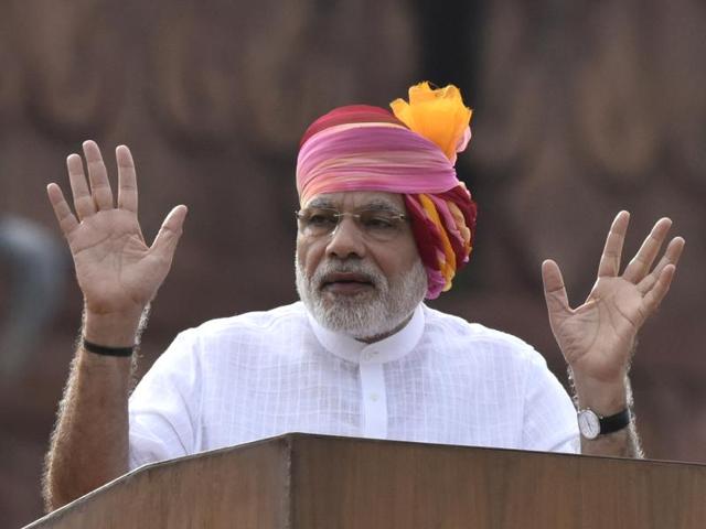 Prime Minister Narendra Modi had attacked Pakistan over alleged human rights abuses in Balochistan, Gilgit and “occupied” Kashmir, during his Independence Day speech from the Red Fort. (Vipin Kumar/HT Photo) Prime Minister Narendra Modi had attacked Pakistan over alleged human rights abuses in Balochistan, Gilgit and “occupied” Kashmir, during his Independence Day speech from the Red Fort. (Vipin Kumar/HT Photo)