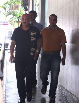 Rakesh Roshan was spotted visiting the newborn (Viral Bhayani)