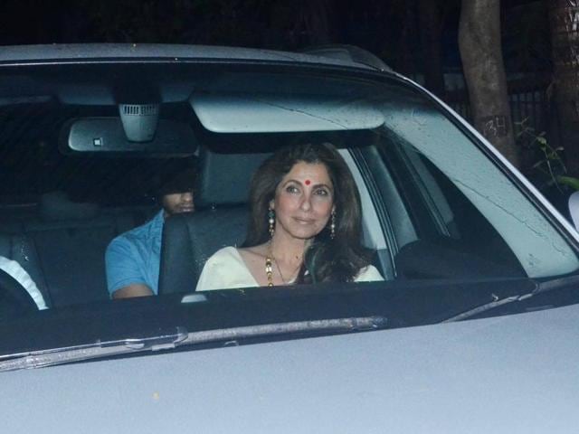 Akshay’s mom-in-law Dimpla Kapadia was also in attendance. (Yogen Shah)