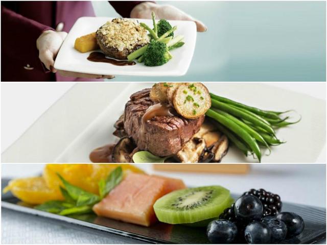 4. Qatar Airways. Not just the taste of the food, the presentation also matters. (Qatar Airways Website) 4. Qatar Airways. Not just the taste of the food, the presentation also matters. (Qatar Airways Website)