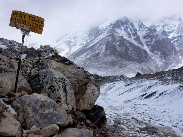 Nepal has imposed a 10-year mountaineering ban on an Indian couple who faked photographs showing them at the top of Mount Everest.(AFP File Photo)