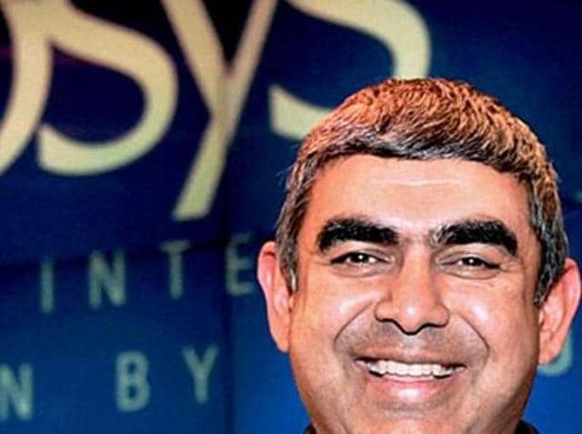 CEO and MD of Infosys Vishal Sikka.(HT Archive)