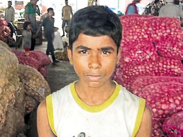 Victim Saleem in Ludhiana on Monday. (HT Photo) Victim Saleem in Ludhiana on Monday. (HT Photo)