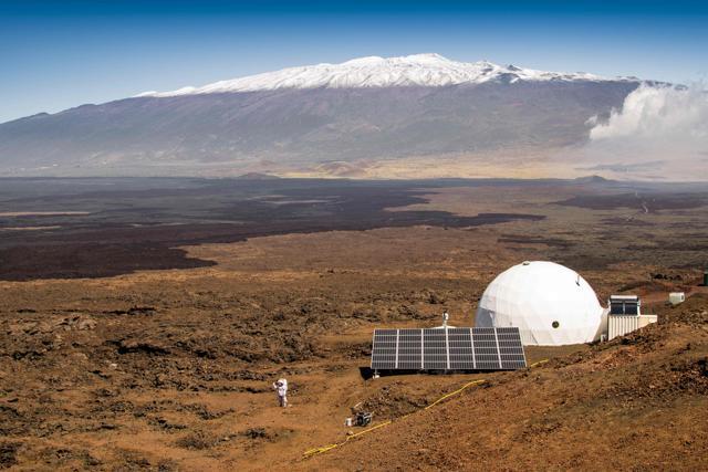 The exterior of the HI-SEAS habitat on the northern slope of Mauna Loa in Hawaii. (AFP File Photo) The exterior of the HI-SEAS habitat on the northern slope of Mauna Loa in Hawaii. (AFP File Photo)