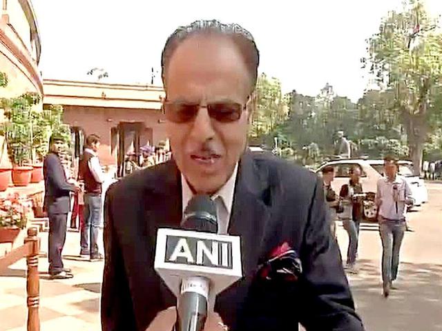 Congress leader Saifuddin Soz advocated on Tuesday the four-point formula suggested by former Pakistan president Pervez Musharraf as a solution to the Kashmir issue.(ANI File Photo)