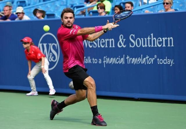 Wawrinka withdrew from the Olympics with a back injury and was ousted in the third round in Cincinnati by Grigor Dimitrov. (Reuters) Wawrinka withdrew from the Olympics with a back injury and was ousted in the third round in Cincinnati by Grigor Dimitrov. (Reuters)